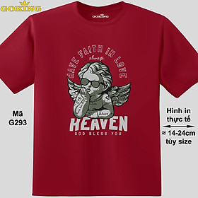 Have Faith In Love, mã G293. Áo thun in đẹp cho nam nữ, cặp đôi. Áo phông Goking hàng hiệu cao cấp