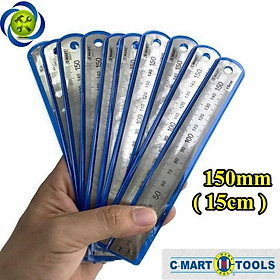 Mua Combo 10 thước lá 150mm C-Mart D0019-150