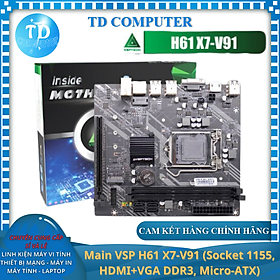 Mua Main VSP H61 X7-V91 (Socket 1155  HDMI+VGA DDR3  Micro-ATX) - Hàng chính hãng VSP phân phối