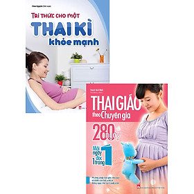 Hình ảnh Combo Tri Thức Cho Một Thai Kì Khỏe Mạnh + Thai Giáo Theo Chuyên Gia - 280 Ngày - Mỗi Ngày Đọc Một Trang (Bộ 2 Cuốn) _ML