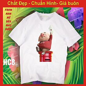 áo thun heo con ngộ nghĩnh dễ thương 8