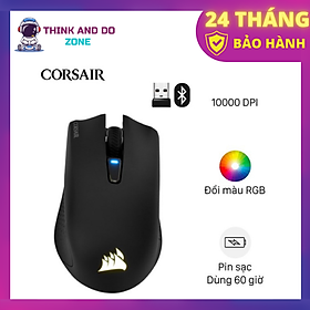 Chuột không dây Corsair Harpoon RGB- Hàng chính hãng