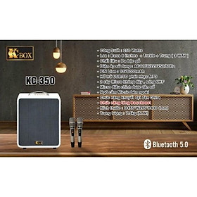 Mua Loa Karaoke KBOX KC 350 plus cao cấp kèm 2 micro