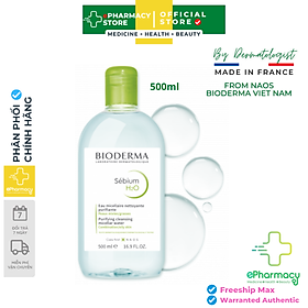 Nước tẩy trang Công Nghệ Micella Bioderma Sebium H2O - 500ml