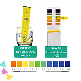 Mua Máy đo pH nước và bút đo pH hồ cá với tính năng điều chỉnh ATC thử tính kiềm axit nước chính xác - hàng nhập khẩu