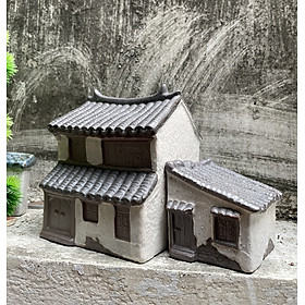 Mua Chậu Cây Gốm Sứ Hình Nhà Cổ (Không Kèm Cây) Trang Trí Tiểu Cảnh  Cây Hoa Kiểng  Cây Văn Phòng  Cây Bonsai  Quà Tặng