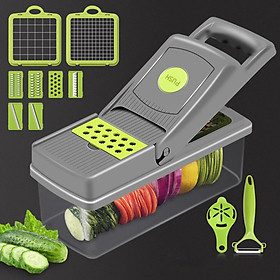 13 in 1 Manual Vegetable Slicer Potato Cutter Stainless Steel Kitchen Tool