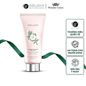 Lotion dưỡng thể trắng da body hoa trà Weilaiya giúp phục hồi, dưỡng ẩm