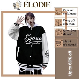 Áo Bóng Chày Oversize Nam Nữ Bomber Phong Cách Đường Phố HipHop