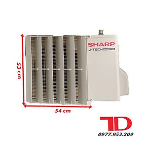 Chuyển hướng gió bằng sắt hoặc nhựa cao cấp, mặt nạ dành cho cục nóng điều hoà