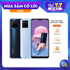 Mua Điện thoại di động Vivo Y21s (6+128GB) trắng - Hàng Chính Hãng