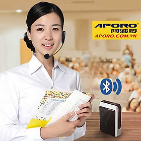 Mic trợ giảng không dây Loa Bluetooth 5.0 Aporo T18 - HÀNG CHÍNH HÃNG