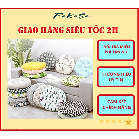 Mua Đệm Ngồi Bệt   Đệm Lót Ghế 3D Phong Cách Nhật Bản Loại Dày PaKaSa - Hàng Chính Hãng