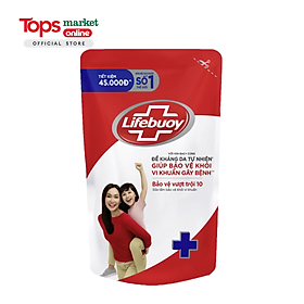 Sữa Tắm Lifebuoy Bảo Vệ Vượt Trội 10 Diệt Khuẩn Túi 800G