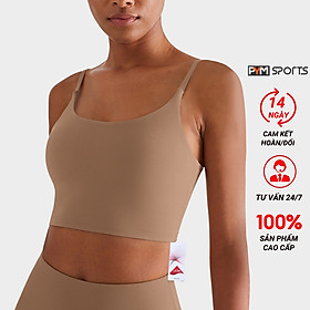 Áo bra nữ PYM SPORT tập gym yoga, chất liệu vải Lulu cao cấp thoáng khí mềm nhẹ, đệm mút chống sốc nâng ngực - PYMBR055