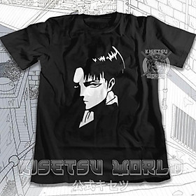 LEVI ATTACK ON TITAN Áo phông SHINGEKI NO KYOJIN AOT SNK Baju Jepang x 6208 Kisetsu
