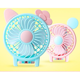 Mua Quạt Cầm Tay Minnie Siêu Xinh Xắn Có thể Gấp Gọn Sạc Pin USB Tiện Lợi
