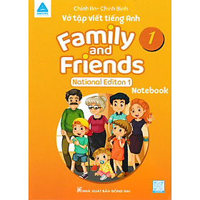 Vở Tập Viết Tiếng Anh: Family And Friends - National Editon 1 (Notebook) _ABB