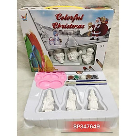 Đồ Chơi Hộp tô tượng người tuyết Noel BDJ23 Hộp - SP347649