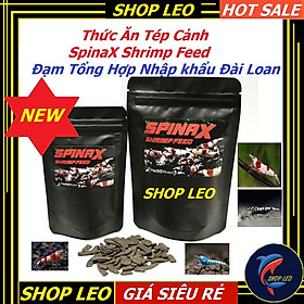 Thức ăn tép cảnh SpinaX Shrimp Feed ( Cám tép cao cấp) - Đạm Tổng Hợp Nhập khẩu Đài Loan - phụ kiện tép cảnh - shopleo