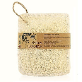 Xơ mướp rửa chén, xơ mướp rửa bát ECOLIFE KOREA - Natural Loofah Dish Cleanser
