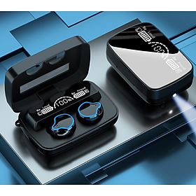 Mua Tai Nghe Bluetooth  Tai Nghe Không Dây M18 TWS 5.0 9D TWS Điều Khiển Cảm Ứng Chống Nước Chất Âm Thanh Hifi Chống Ồn - Hàng Chính Hãng
