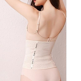 Đai nịt bụng định hình giảm mỡ sau sinh siết eo latex mặc trong váy tạo Sline thông hơi cao cấp