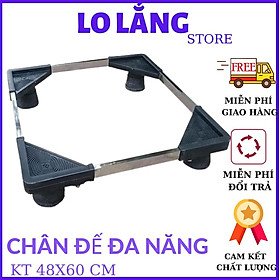 Chân Kệ Tủ Lạnh Kệ Máy Giặt Kệ Máy Lọc Nước Đa Năng Chất Liệu Inox Bền Đẹp