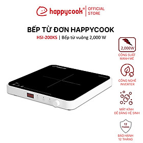 Bếp từ đơn inverter HAPPYCOOK, HSI-200KS - Hàng Chính Hãng