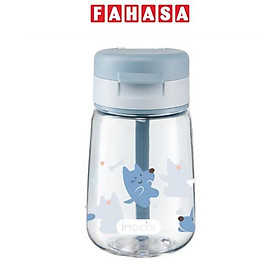 Bình Nước Trẻ Em Goki Hero 350 ml - Inochi HIN.BIGH.0350 - Màu Xanh Nhạt, Xanh Mint, Cam