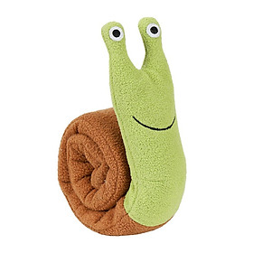 Cute Snail Shaped Dog Toys With Squeaker  Pocket For Your Pet Puppy