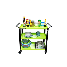 Mua Xe đẩy thức ăn 3 tầng thép sơn tĩnh điện Stronger Tool