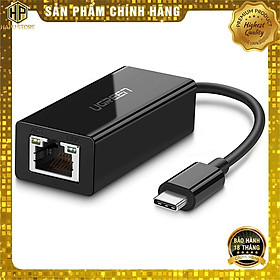 Mua Cáp USB Type C to Lan Gigabit 10/100/1000Mbps Ugreen 50307 chính hãng - Hàng Chính Hãng