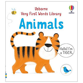 Usborne Very First Words Library Animals