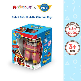 Đồ Chơi ROBOCAR POLI Robot Biến Hình Xe Cứu Hỏa Roy MRT0652