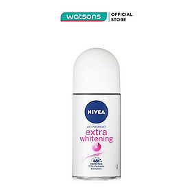 Hình ảnh Lăn Ngăn Mùi Nữ Trắng Mịn Mờ Vết Thâm Nivea 25ml