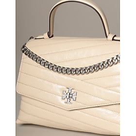 Túi Tory Top Handle Satchel New Cream Size 24x17x7cm 75449 Retail 528
