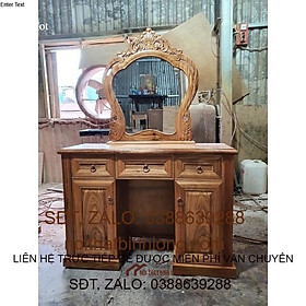 Mua Bàn trang điểm hương xám cao cấp sang trọng
