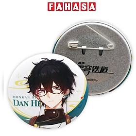 Huy Hiệu Trang Trí Honkai Star Rail - Express Travel Notes - Nullset - miHoYo NH16 - Dan Heng