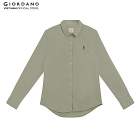 Áo Sơ Mi Tay Dài Nữ Giordano 05340038