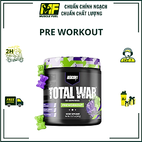Redcon1 Pre-Workout Total War 30 Liều Dùng, Hổ trợ tăng sức mạnh