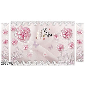 Tranh Dán Tường 3D Phào Chỉ - Có Sẵn Keo - TPC255