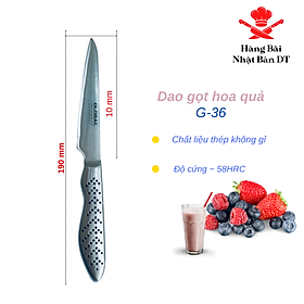 Mua Dao gọt hoa quả nhật bản Global-36 - làm bằng thép không gỉ Cromova 18