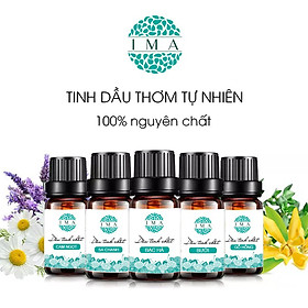 Tinh Dầu Thơm Phòng Nguyên Chất Thiên Nhiên 10ml Đuổi Muỗi Giảm Căng Thẳng Thư Giãn Xông Thơm Phòng, Khử Khuẩn, Bảo Vệ Sức Khỏe và Đuổi Muỗi