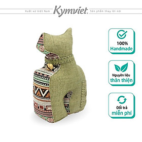 Chó Đá Cao Cấp Kymviet 100% Handmade Vải Thổ Cẩm Truyền Thống