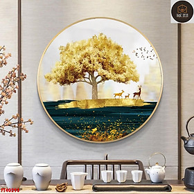 Mua Tranh tròn RẺ VÔ ĐỊCH Xả tranh tròn tráng gương - tranh tròn decor  mẫu độc lạ  tranh tròn trang trí phòng