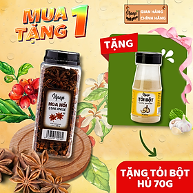 Hoa hồi nguyên cánh tự nhiên vipep hũ nhựa 200g