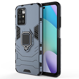 Ốp lưng dành cho Xiaomi Redmi 10 iron chống sốc kèm iring - Hàng nhập khẩu