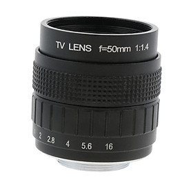 50mm F1.4 TV Lens C Mount for GF3 GH2 EP1 EP2 EPL1 / α7R