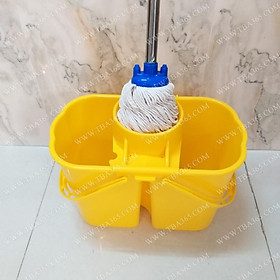 Mua Bộ xô ép nước cây lau sàn ướt đầu tròn cao cấp